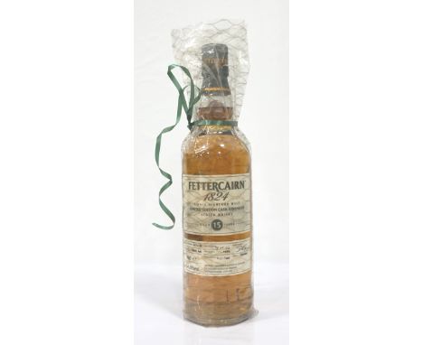FETTERCAIRN 1824 - 15YOSingle cask bottling of the Fettercairn 1824 Single Malt Scotch Whisky aged 15 Years Old.  70cl.  64% 
