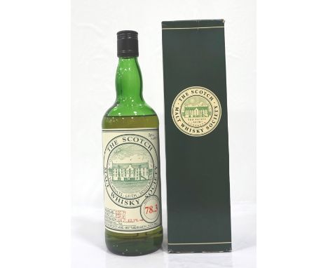 SMWS 78.3 (BEN NEVIS)A bottle of Ben Nevis Single Malt Scotch Whisky distilled in December 1977 and bottled in September 1991