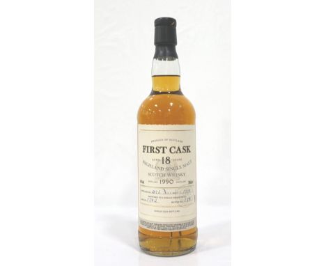 BEN NEVIS 1990 FIRST CASKAn 18 Year Old Single Cask bottling of Ben Nevis Single Malt Scotch Whisky by First Cask (Direct Win