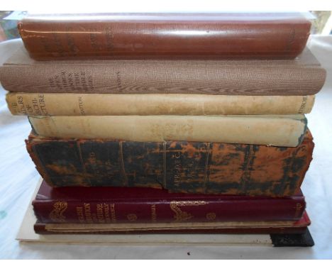   BRANDON, R. & J.A.   Timber Roofs of the Middle Ages   1st.ed. 1849, London, 4to rbnd. in mod. quarter cl. ex. lib. plus JO