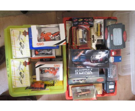 Forty eight Corgi, Matchbox and other diecast car models, boxed, G-E (Est. plus 21% premium inc. VAT)