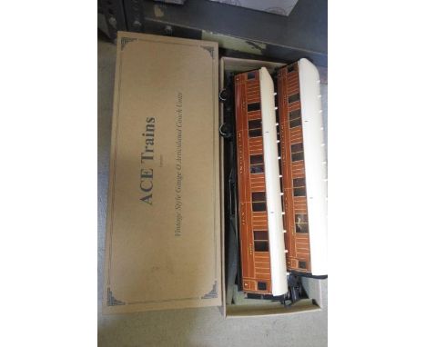 Ace Trains C6 L.N.E.R. articulated sleepers box, E (Est. plus 21% premium inc. VAT)