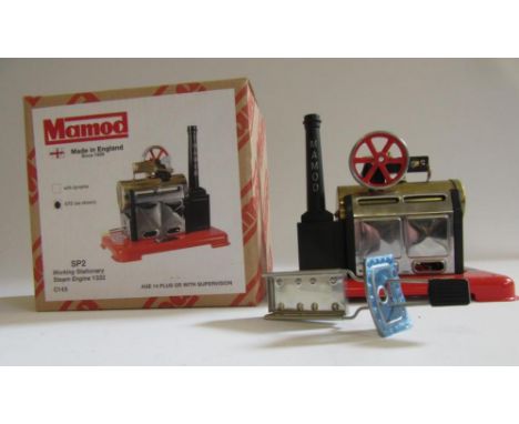 A Mamod SP2 Working Stationary Steam Engine 1332, as new and unused, boxed (Est. plus 21% premium inc. VAT)