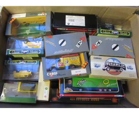 Thirty seven Corgi commercial vehicles, mostly larger models, boxed, E (Est. plus 21% premium inc. VAT)