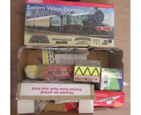 Hornby Train Set The Eastern, a further quantity of goods rolling stock by Hornby and Bachmann, and a quantity of track and a