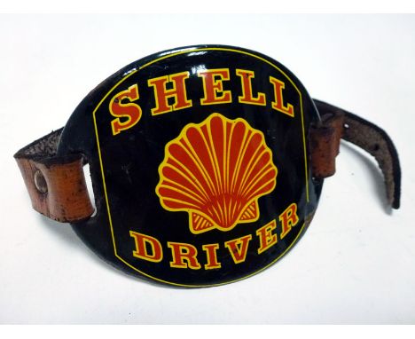 An Original Shell Driver's Armband, c1930s  As worn by period racing drivers at Shell-sponsored events, as well as by petrol 