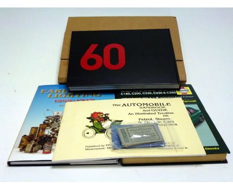 Assorted Literature  To include a c1920s 'Brooklands Snapshot Album' - comprising twelve miniature photographic cards depicti