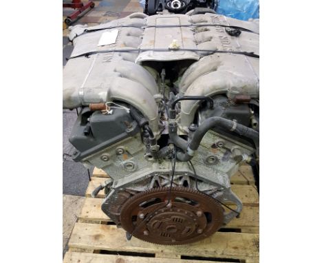 Aston Martin Vanquish 6-Litre V12 Engine  An ex-factory test unit suitable for overhaul with engine code AM06.