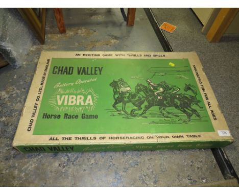 A VINTAGE CHAD VALLEY 'VIBRA' HORSE RACING GAME 