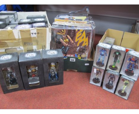 DC Comics - Superheroes Collection plus Figures, approximately sixty nine to include Batman, Robin, Riddler, Harlequin Catwom