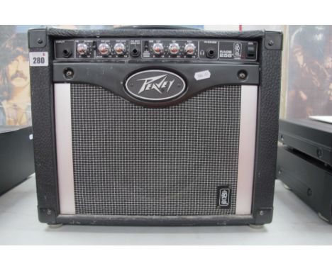 Peavey Rage 258 Guitar Amplifier, 25 watt, two channel with three band eq, (untested).