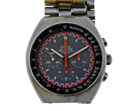 Omega Speedmaster Professional Mark II - a gentleman’s stainless steel manual wind wristwatch, ref 145.014, movement number 2