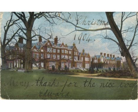 EDWARD VIII: (1894-1972) King of the United Kingdom January - December 1936. Later Duke of Windsor. A vintage colour postcard
