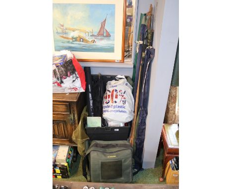 Collection of Fly Fishing Equipment to include Rods, Waders, Reels etc.