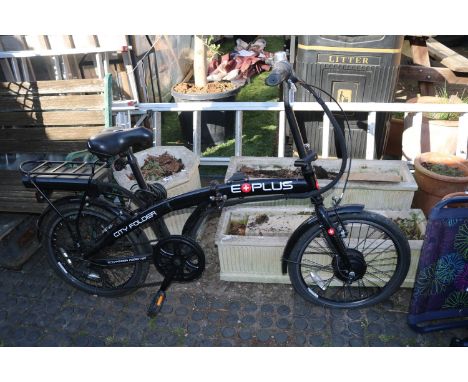 E+Plus Electric City Folder cycle with charger (no Keys) 