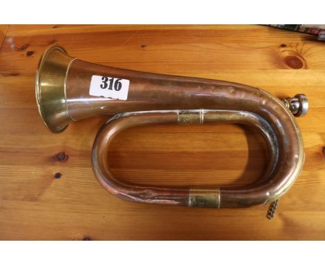 Copper and Brass mounted Bugle 