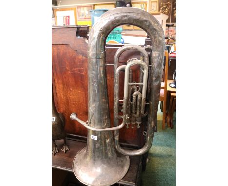 Besson &amp; Co of London Class A Silver plated Tuba 