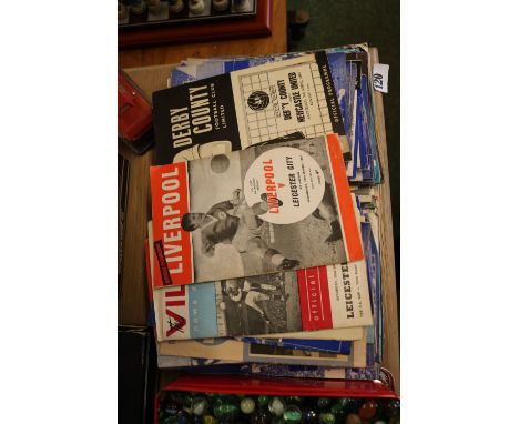 Collection of 1960s and 70s Football programmes to include Derby County, Aston Villa, Leicester City etc.