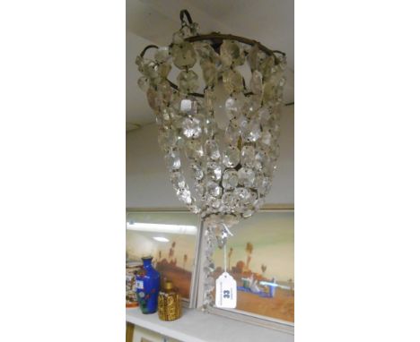 An Early 20th Century Basket Light.