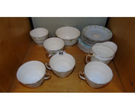 An Old Royal Part Tea Service.