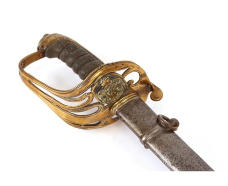 An 1822 pattern sword, by Wilkinson, serial number for 1862, originally sold to G.N. Pochin, May 1862, with relevant informat