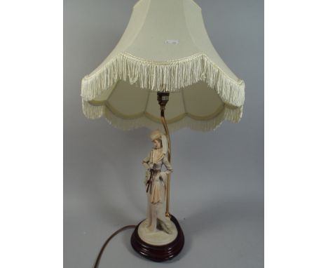 A Figural Table Lamp 