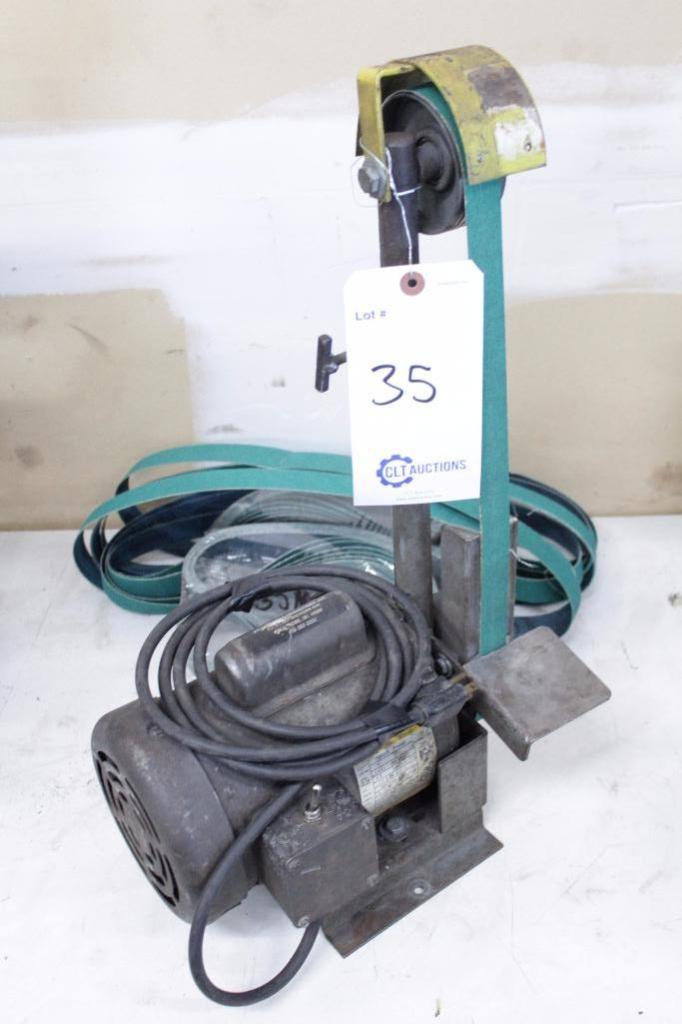 Baldor 1" belt sander 1/3 HP/1PH