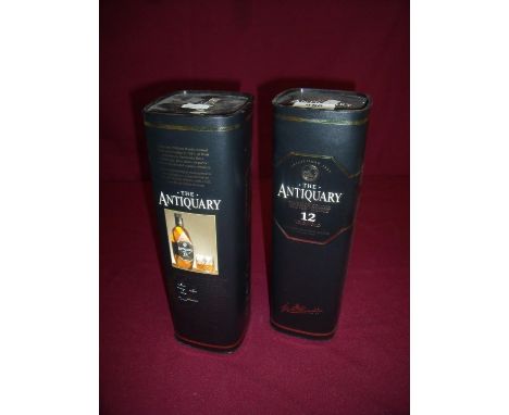 Two cased bottles of Antiquary 12 Year Old Scotch Whisky (2) 