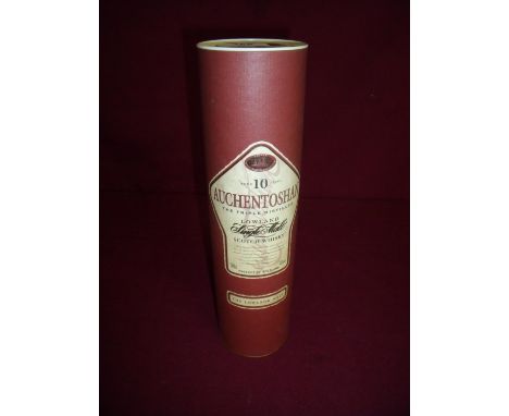 Cased Auchentoshan Aged 10 Years Triple Distilled Lowland Single Malt Scotch Whisky 