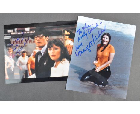 Estate of Dave Prowse - Superman - Margot Kidder 1948-2018 (Lois Lane) - two autographed photographs of the actress, comprisi