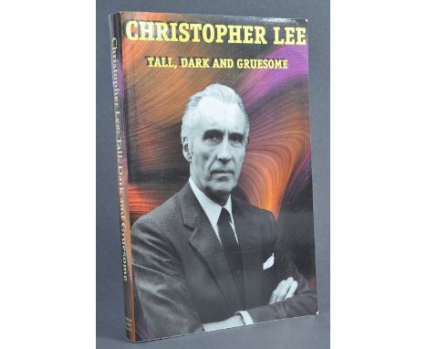Estate of Dave Prowse - Hammer Horror - Sir Christopher Lee (1922-2015) - signed copy of Lee's autobiography ' Tall, Dark and