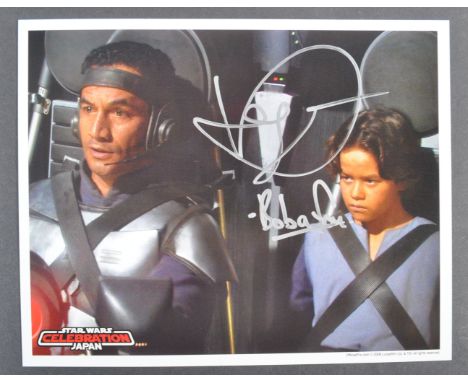 Estate of Dave Prowse - Star Wars Celebration Japan - Daniel Logan (Boba Fett) - autographed Official Pix 8x10" colour photog
