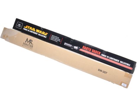 Estate of Dave Prowse - Master Replicas - a 1/1 scale prop replica Darth Vader ' Force FX Lightsaber Collectible '. Highly de