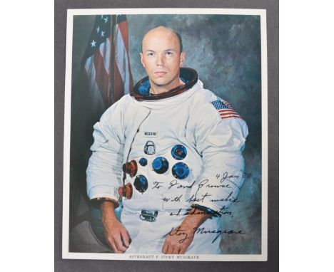 Estate of Dave Prowse - Astronaut - Franklin Story Musgrave - original vintage 8x10" NASA photograph of Story Musgrave in his