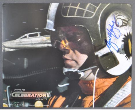 Estate of Dave Prowse - Star Wars Celebration II - Angus MacInnes (Dutch Vander) - autographed official 8x10" colour photogra