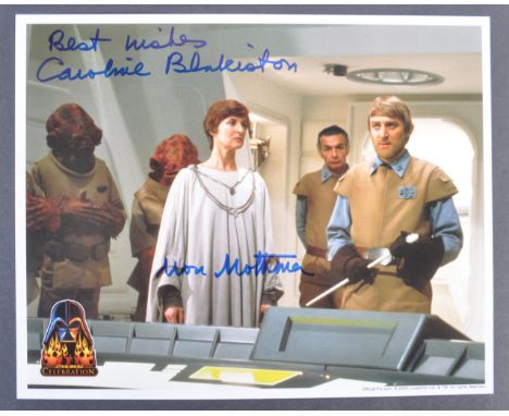 Estate of Dave Prowse - Star Wars Celebration III - Caroline Blakiston (Mon Mothma) - autographed Official Pix 8x10" colour p