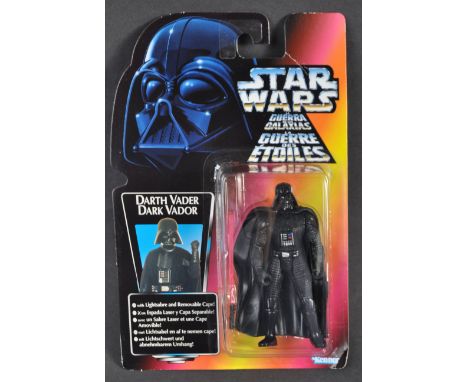 Estate of Dave Prowse - Mr Prowse's personally owned Kenner made Darth Vader MOC carded action figure (1995). European 'La Gu
