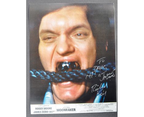 Estate of Dave Prowse - James Bond 007 - Richard Kiel (1939-2014) - Moonraker - an original Moonraker 8x10" colour lobbycard 