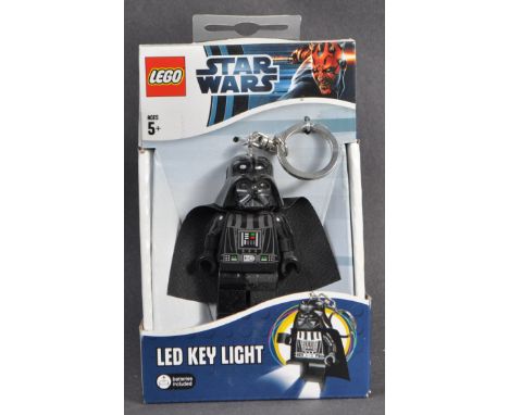 Estate of Dave Prowse - Star Wars - an original Lego made LED Key Light in the form of Darth Vader. Battery operated. Mint, u