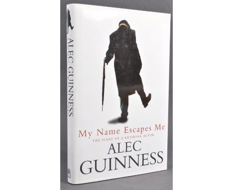 Estate of Dave Prowse - Star Wars - Sir Alec Guinness (1914-2000) - autographed copy of his autobiography ' My Name Escapes M