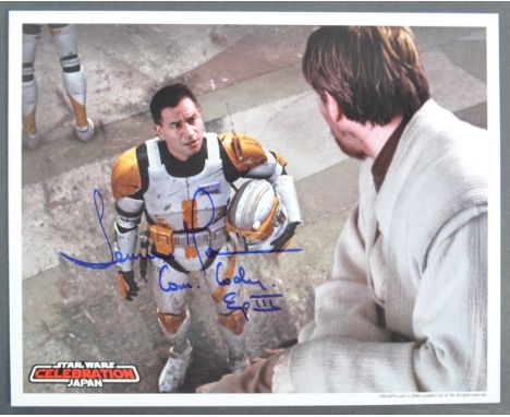Estate of Dave Prowse - Star Wars Celebration Japan - Temuera Morrison (Jango Fett / Commander Cody) - Official Pix autograph
