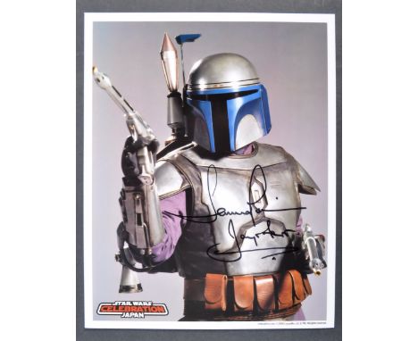 Estate of Dave Prowse - Star Wars Celebration Japan - Temuera Morrison (Jango Fett) - Official Pix autographed 8x10" colour p