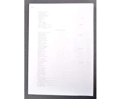 Estate of Dave Prowse - Star Wars - Return of The Jedi (1983) - Mr Prowse's personally owned original production used cast an