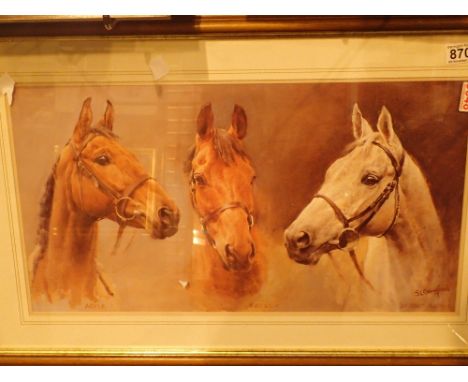 The Three Kings framed and glazed print 60 x 30 cm CONDITION REPORT: POSTAGE: There are postage restrictions on this item. If