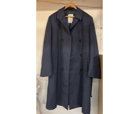 An RAF mens raincoat. Size 176.92 (Missing button, spare in pocket)