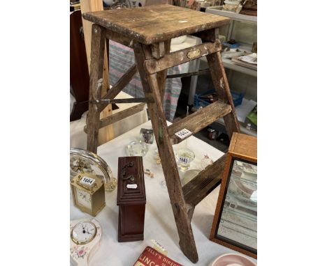 A vintage step ladder