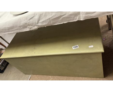 A painted blanket/toy box