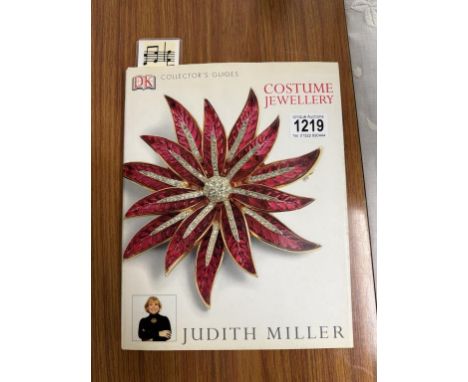A costume jewellery by Judith Miller price guide book