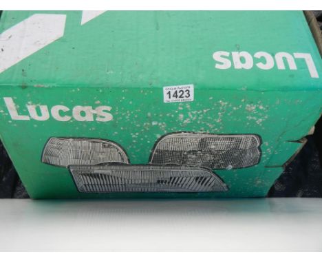 A boxed Lucas LWB893 Rover 200/400 right hand headlight