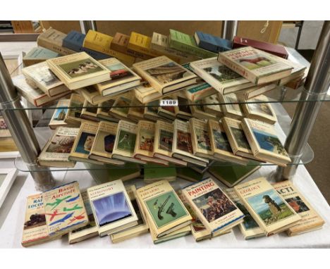 A large selection of vintage Observer books